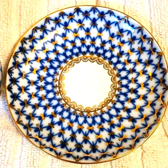 Russian Imperial Lomonosov tea cup set - Picture 3 of 5